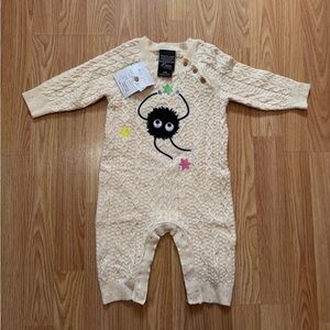 Studio Ghibli Spirited Away Confetti Knit Infant One-Piece